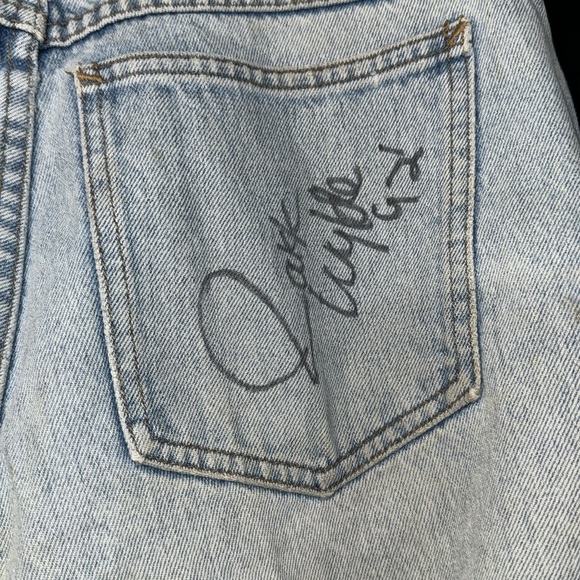 Autographed OZZY OSBOURNE, ZAKK WYLDE, MIKE INEZ, RANDY CASTILLO 1992 jeans - Picture 7 of 7
